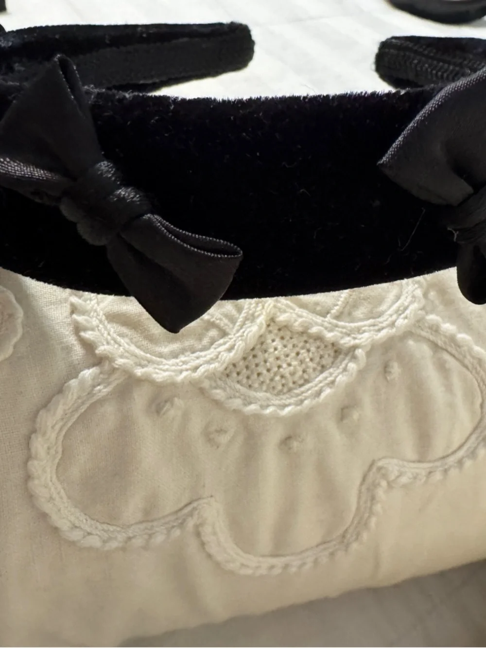 Black Velvet Bow Headband - Women Accessories